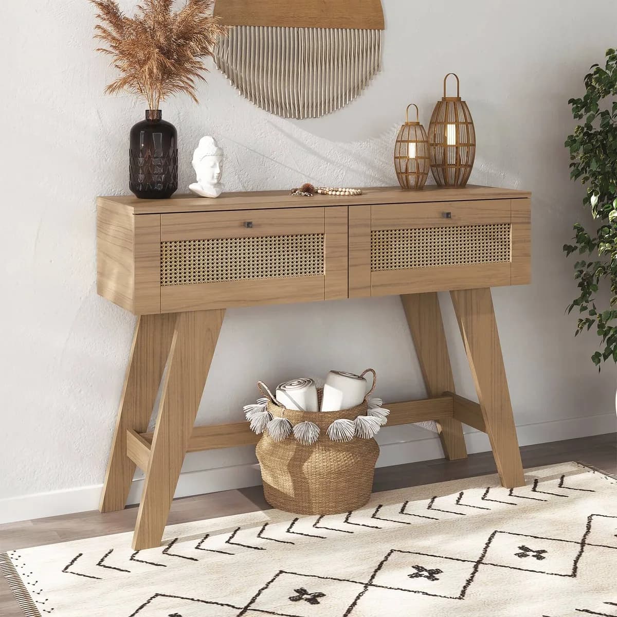 Aparador Trama - Carvalho - Móveis Curitiba | Moveirama