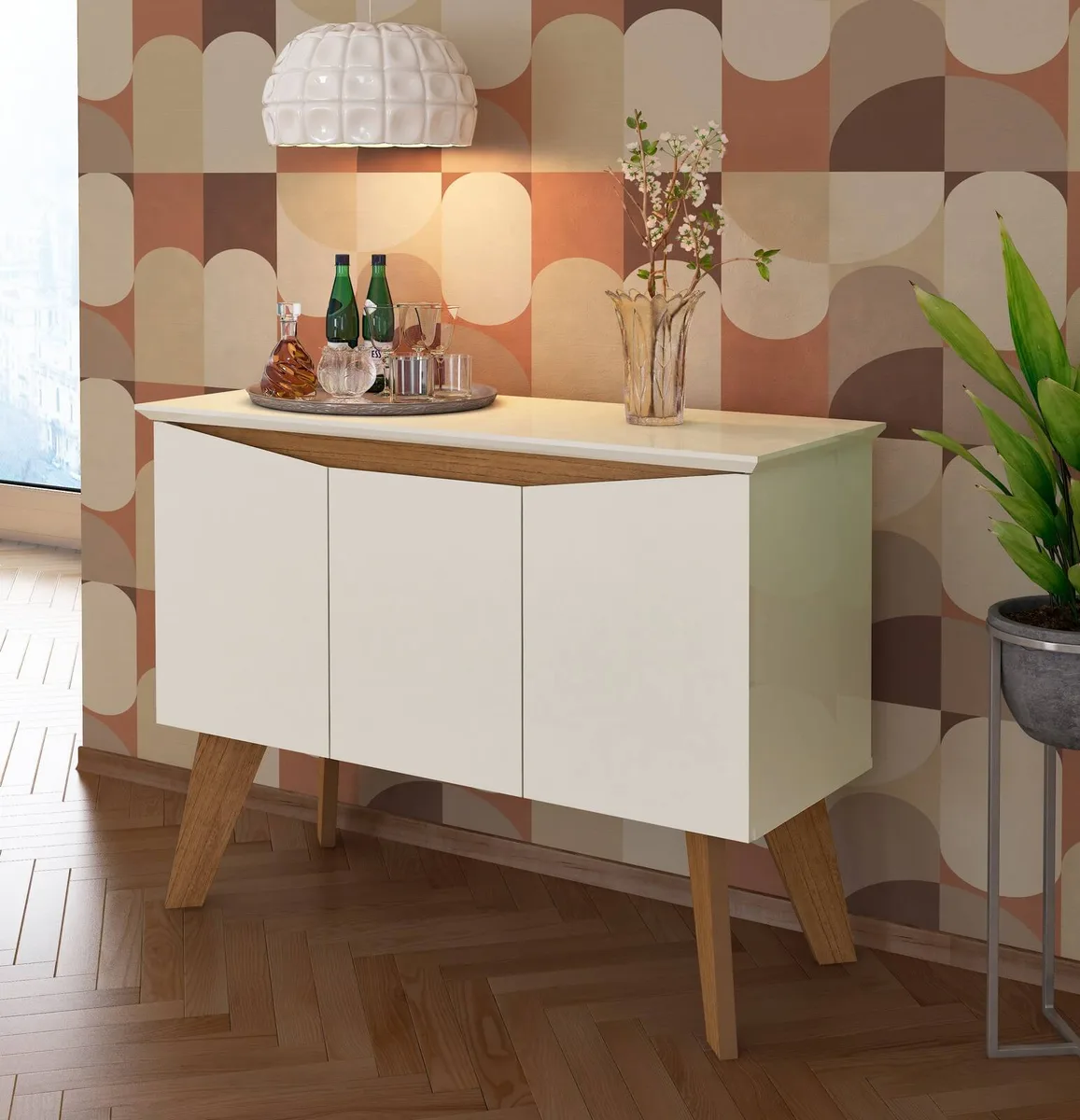 Buffet Oásis - Cinamomo C / Off White