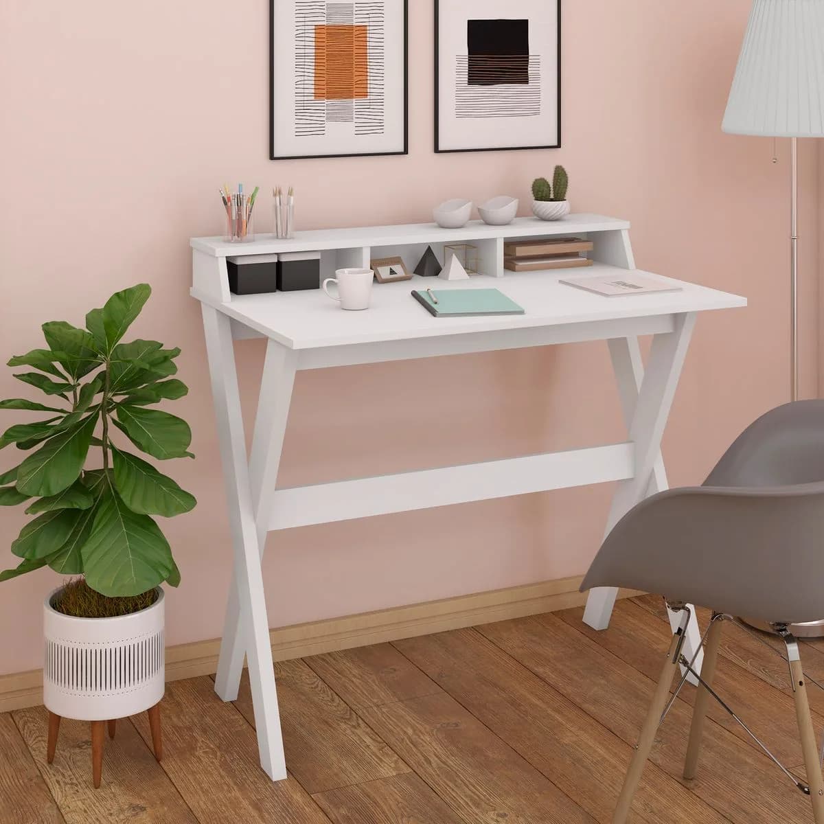 Escrivaninha Itália - Branco