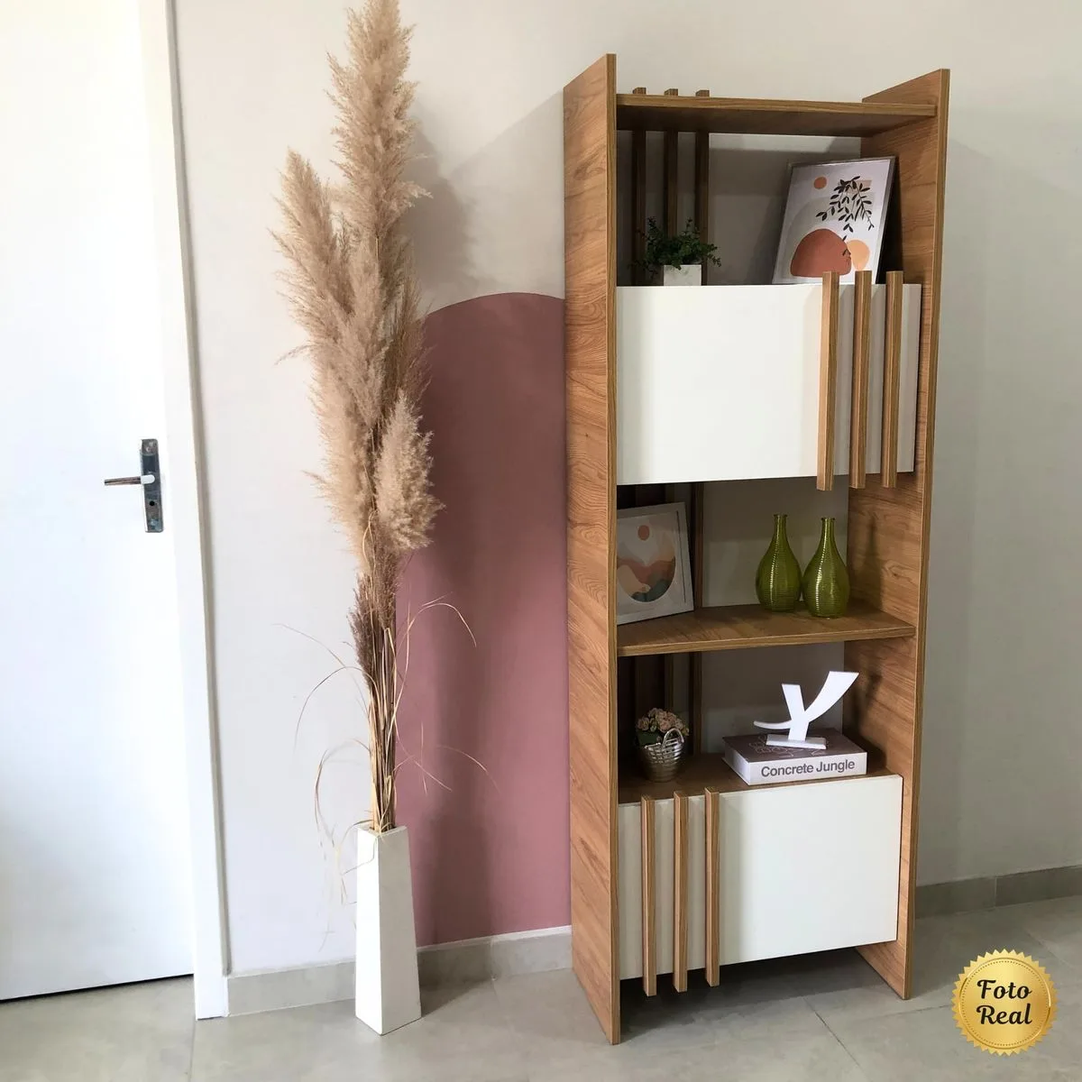 Estante Arbos - Olmo/Branco