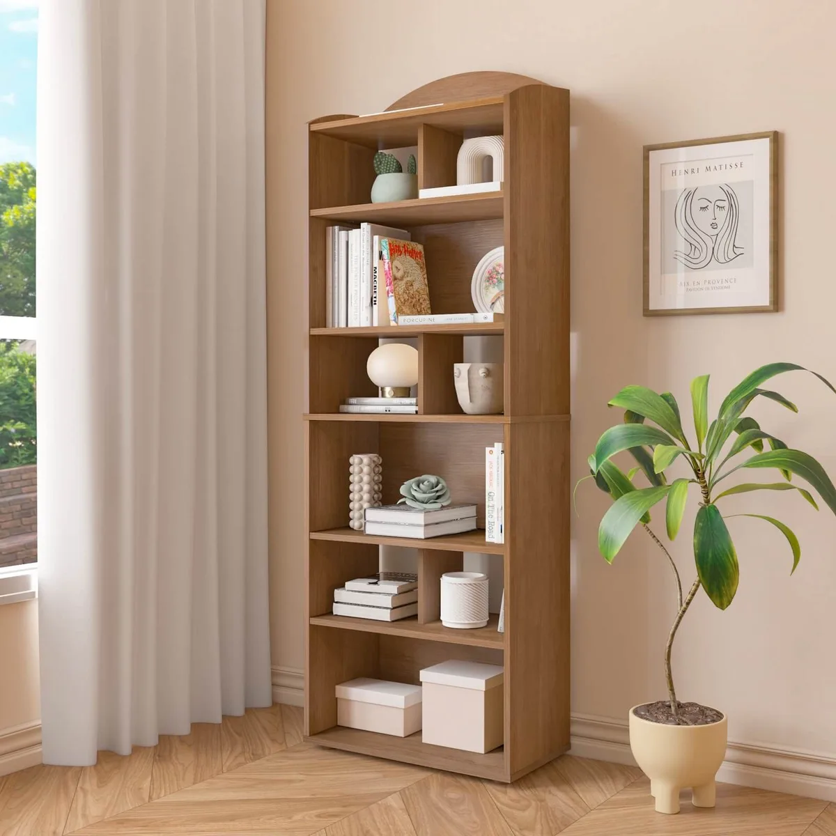 Estante Arco - Cinamomo - Móveis Curitiba | Moveirama