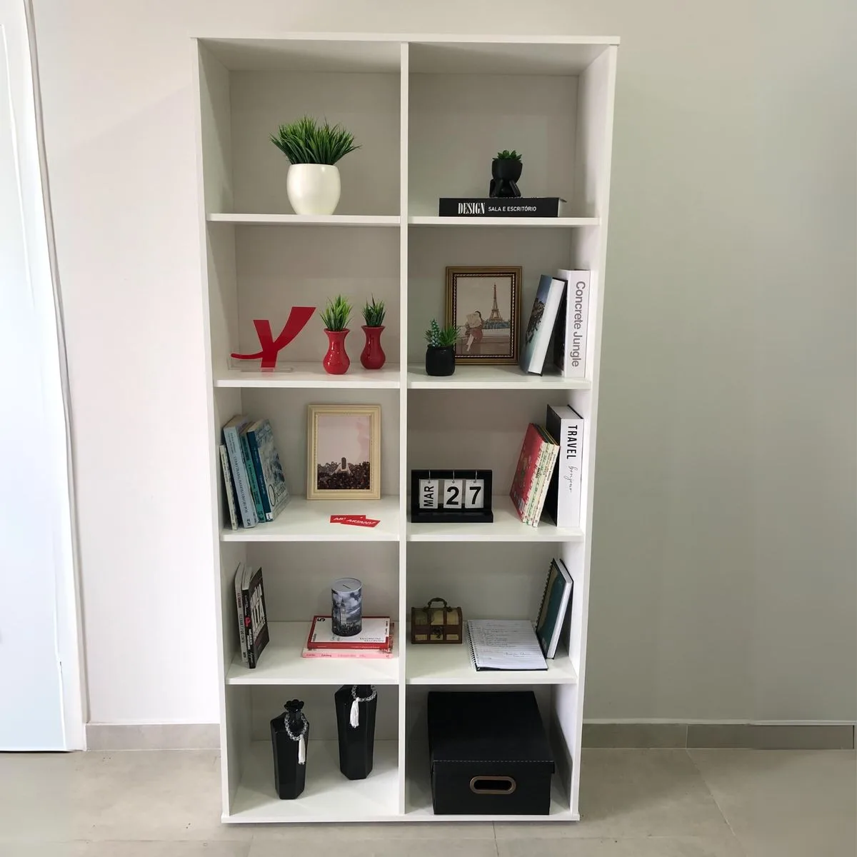 Estante Clean 900x1878 - Branco