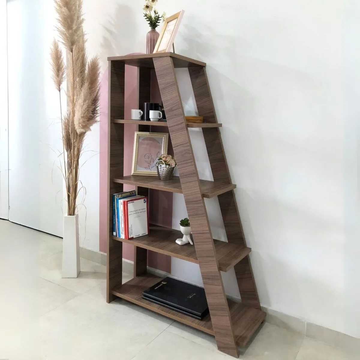 Estante Star - Nogal - Móveis Curitiba | Moveirama