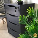 Gaveteiro Bit na cor Preto