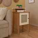 Mesa de Apoio Charlotte na cor Cinamomo C / Off White