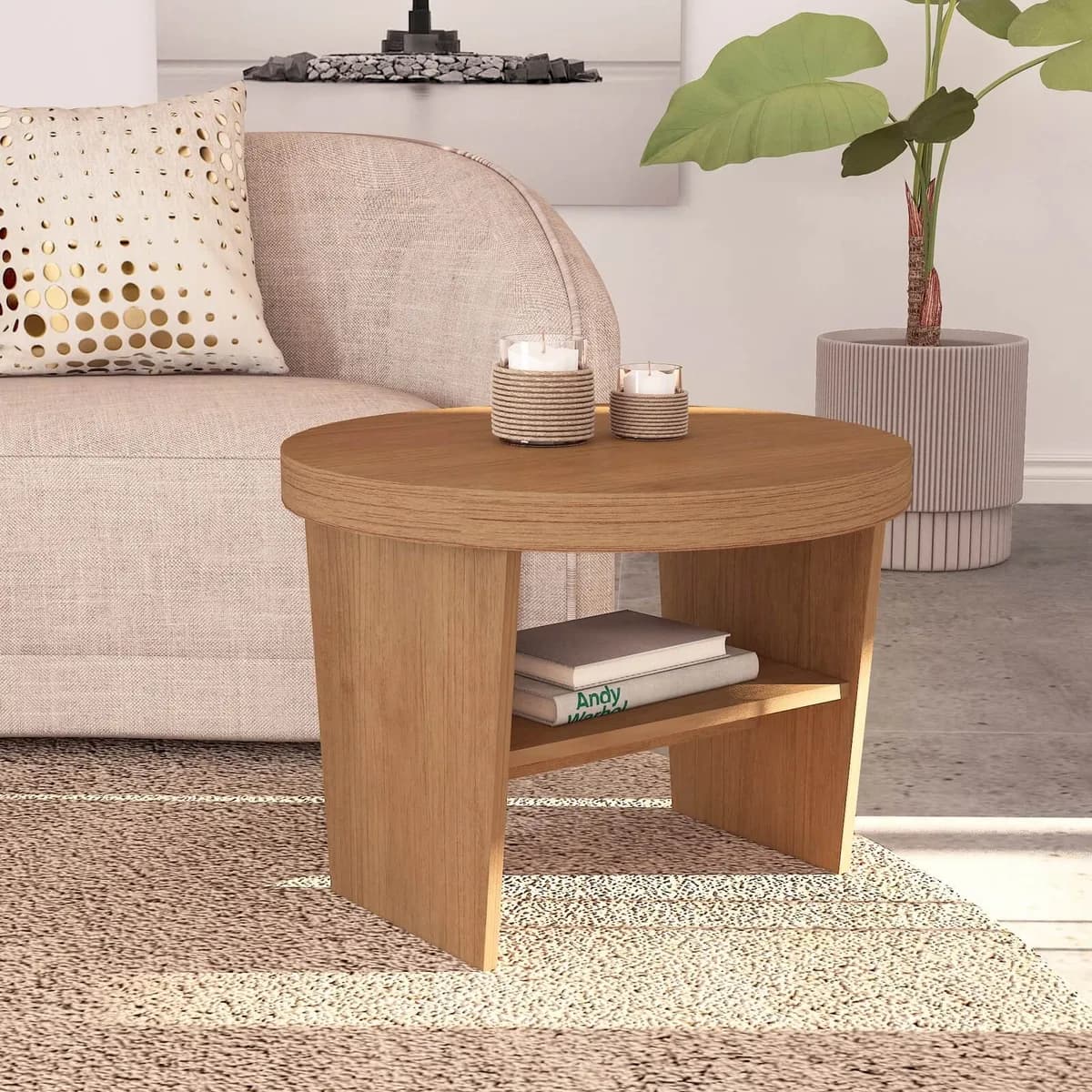 Mesa de Apoio Magnum - Cinamomo - Móveis Curitiba | Moveirama