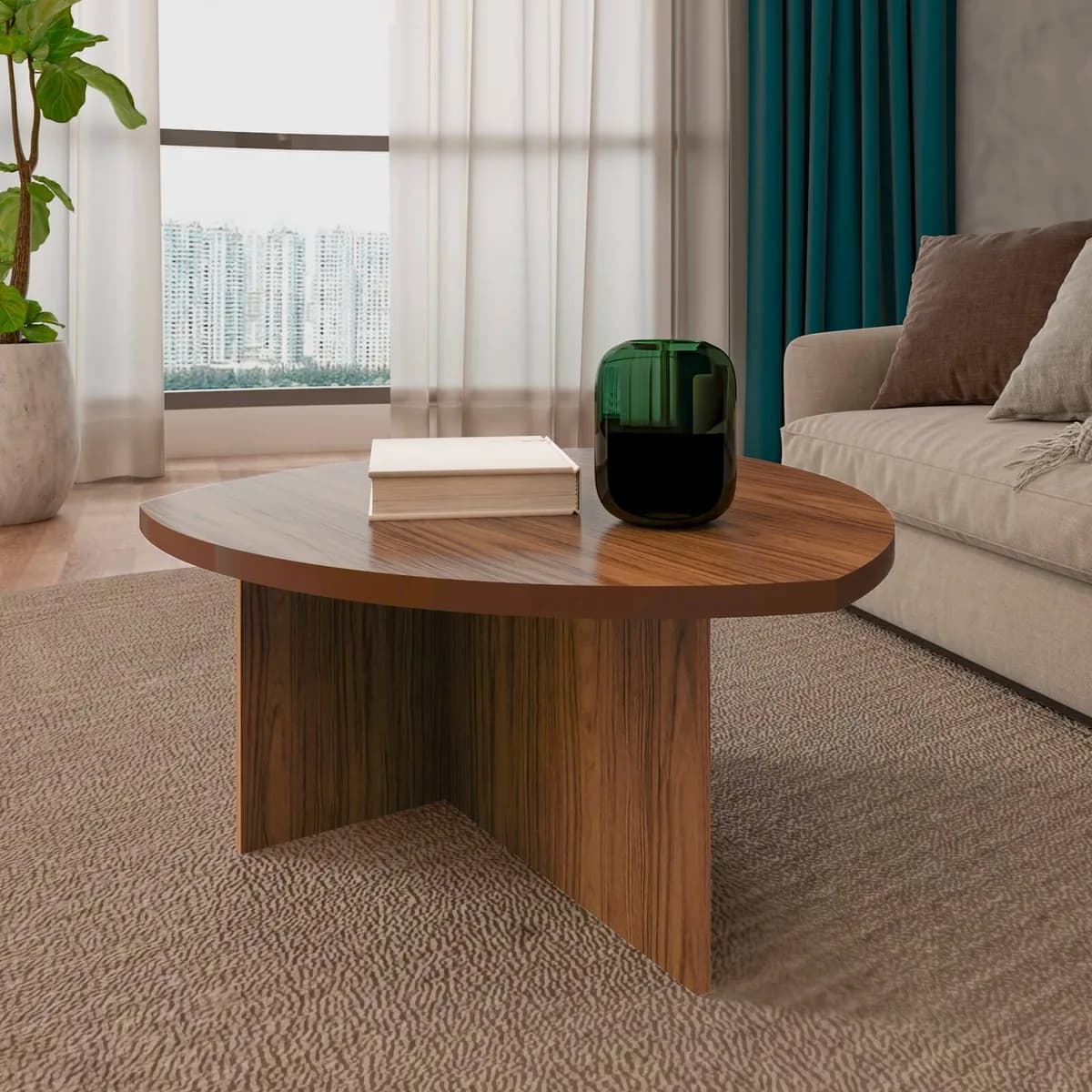 Mesa de Centro Delta - Cedro