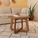 Mesa de Centro Jasmin na cor Cinamomo