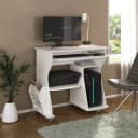 Mesa para Computador 160 na cor Branco