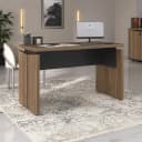 Mesa Operacional 1250 na cor Y37 - Nogal/Preto