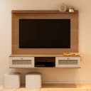 Painel Trama na cor Cinamomo C / Off White