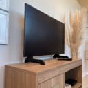 Rack Sampa na cor Carvalho